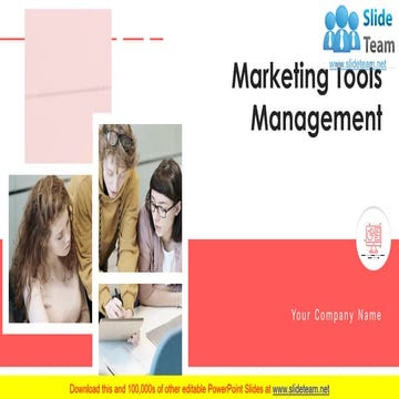 Marketing Tools Management PowerPoint Presentation Slides