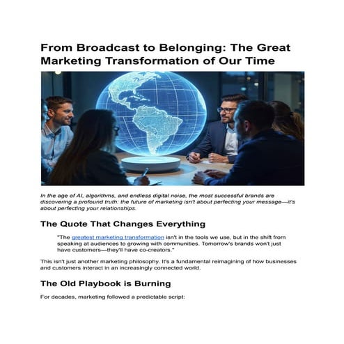 Marketing Transformation 2025_ How Community-Led Brands Are Winning the Future.pdf