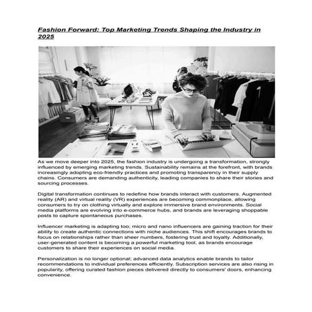 Marketing trends shaping the fashion industry.pdf