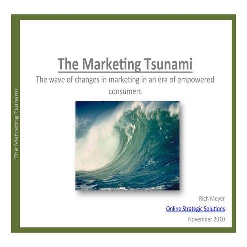 Marketing tsunami 