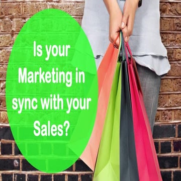 Is your Marketing in sync with your sales?