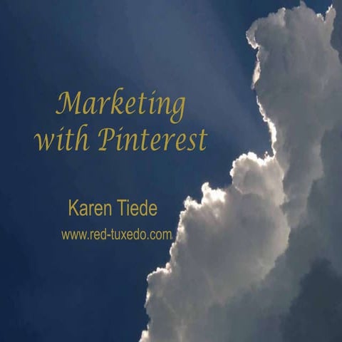 Marketing with Pinterest