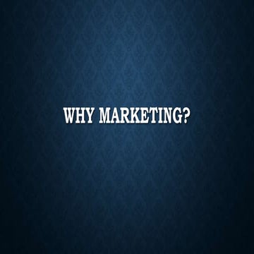 All about Marketing