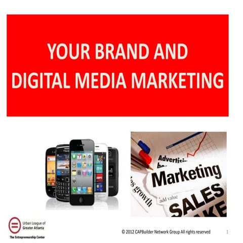 Marketing your brand on the internet