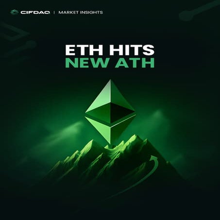 CIFDAQ's Market Insight : ETH HITS NEW ATH | PDF
