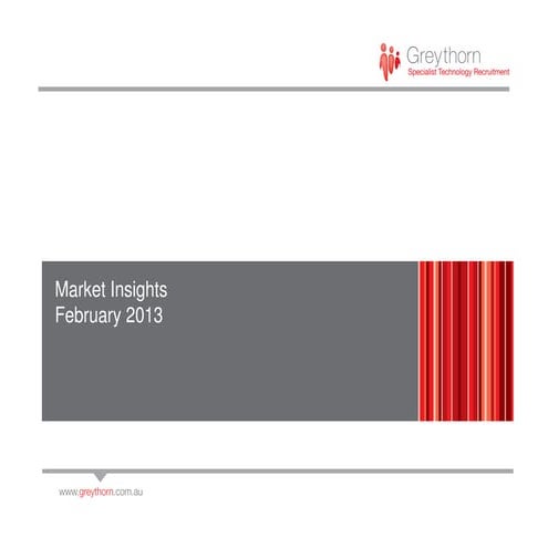 Greythorn Market Insights - February 2013