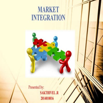 Market integration