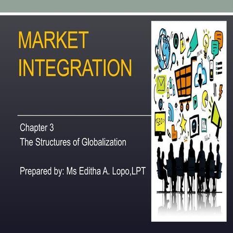 Lesson for Introduction MARKET INTEGRATION