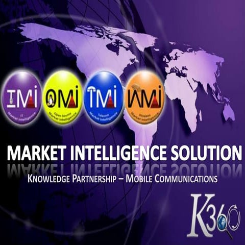 Market Intelligence Solution -  Knowledge Partnership, Mobile Communications