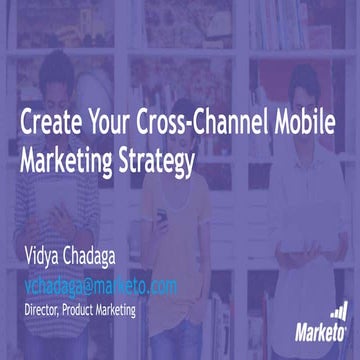 Create Your Cross-Channel Mobile Marketing Strategy