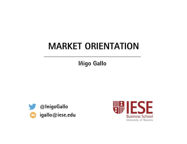 Market Orientation Ppt Free Download Market Orientation Ppt Free Download