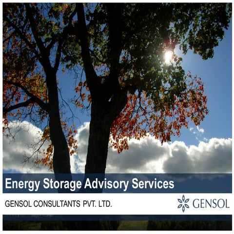 Market Outlook for Energy Storage in India