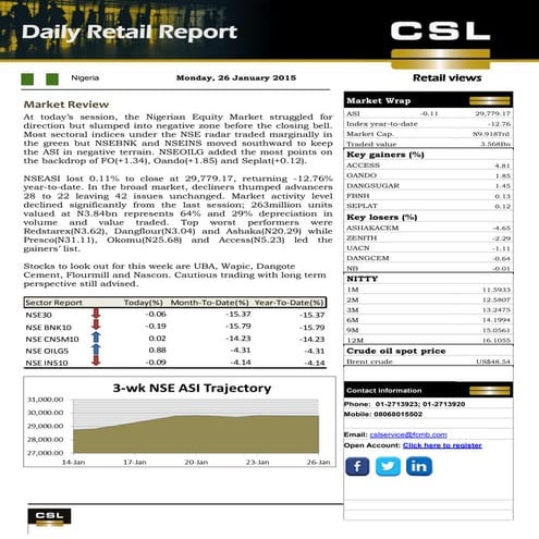 Daily Retail Report Market Report | PDF