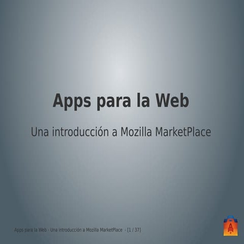 Marketplace slide