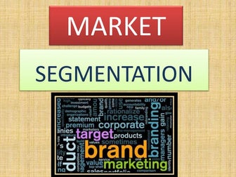 Market segmentation