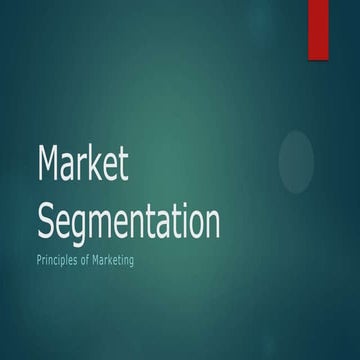 Market Segmentation - S'Matt.pptx