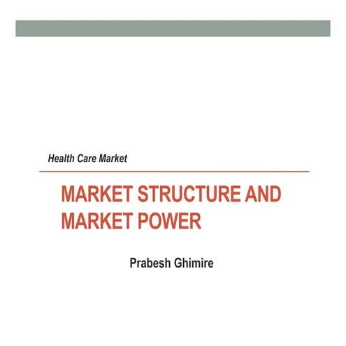 Market structure