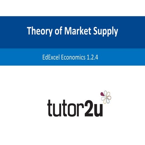 Market Supply