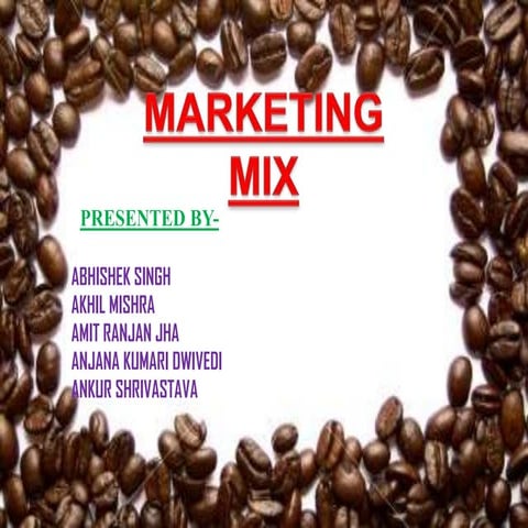 Marketting mix ppt
