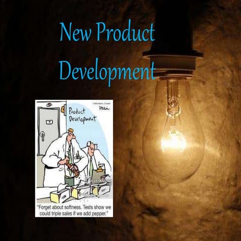  New product development
