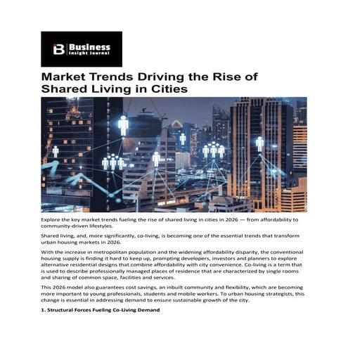 Curated visual reference: Shared Living Evolution Through Market Trends Driving The Rise Photo Inspiration