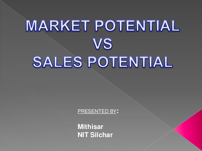 Market vs sales_potential1
