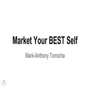 Market your best self