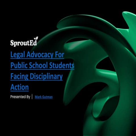Legal Advocacy for Public School Students Facing Disciplinary Action