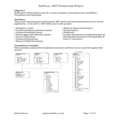 Mark Jackson\'s Portfoilo