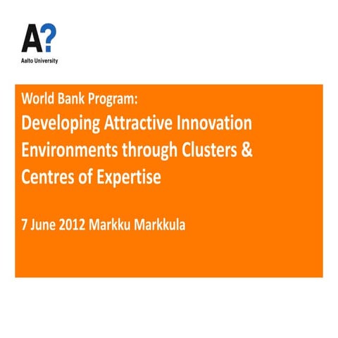 Markkula world bank 7 june 2012