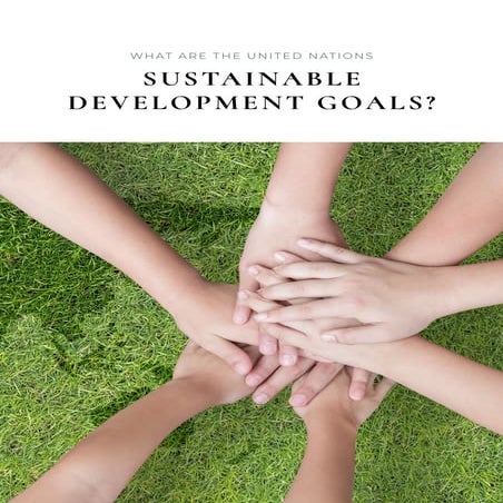 What Are the United Nations Sustainable Development Goals? | PDF
