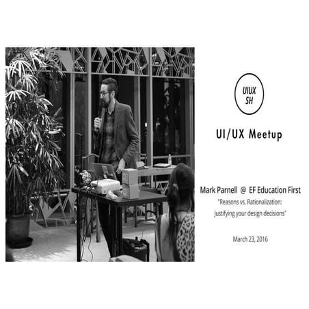 Reason vs Rationalisation