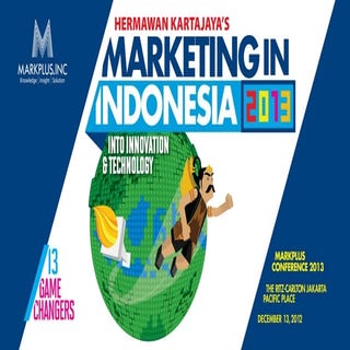 Presentasi Mark plus conference 2013