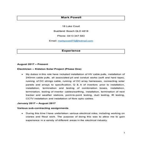 Document cv | RTF