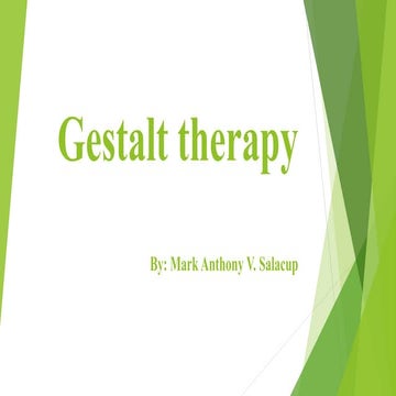 Gestalt Psychology Report