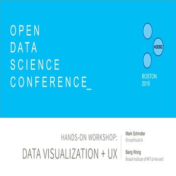 Data Visualization & UX