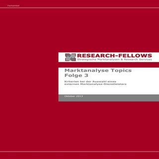 Marktanalyse für Industrieunternehm...