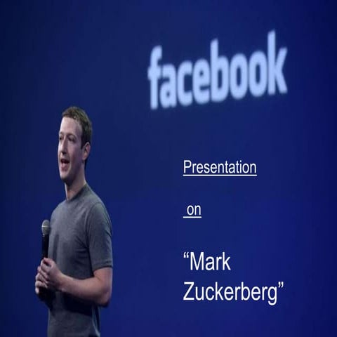 Mark zuckerberg ppt