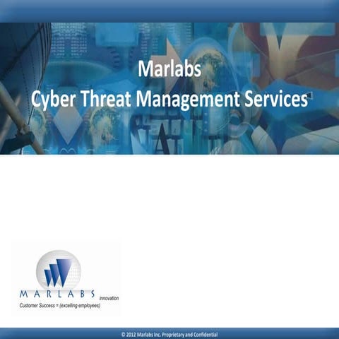 Cyber Threat Management Services