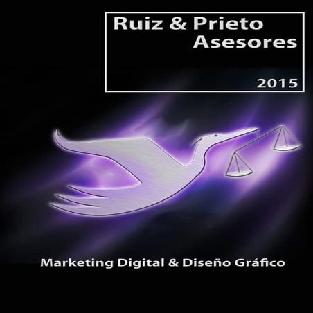 Servicios de marketing y diseño en "Ruiz Prieto Asesores".
