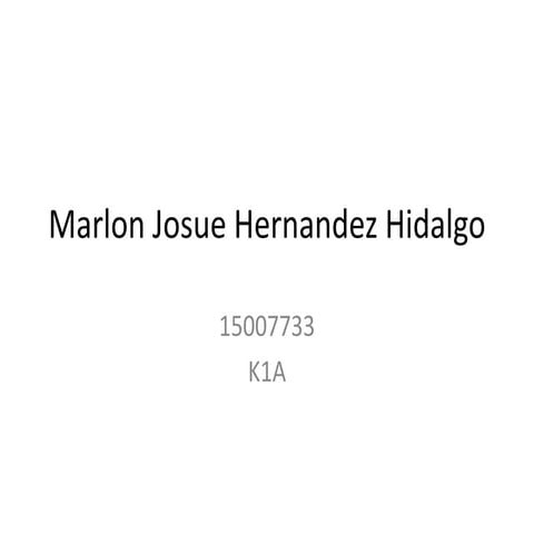 Marlon josue hernandez hidalgo