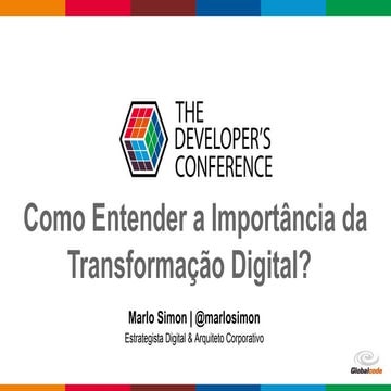 TDC2016SP - Trilha Digital Transformation