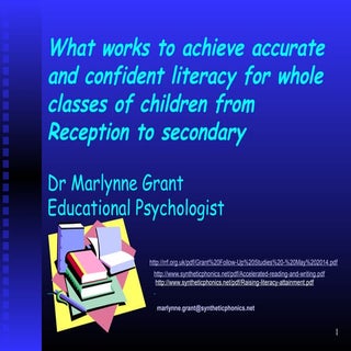 Marlynne Grant researchED conf. 6th...