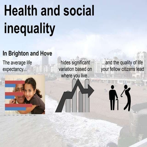 Health inequalities - Brighton