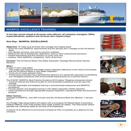Marpol regs4ships