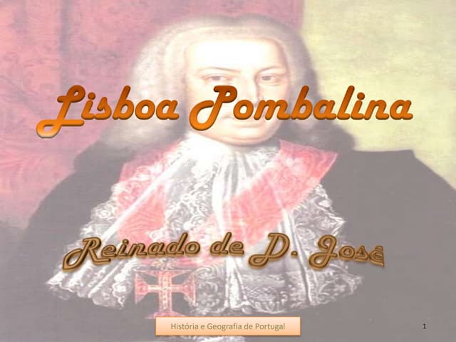 Marquês de pombal  power-point