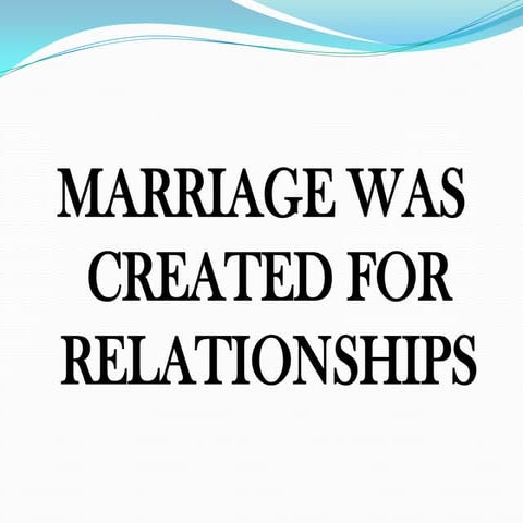 Marriage