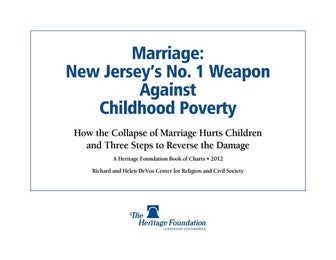 Marriage Poverty - New Jersey