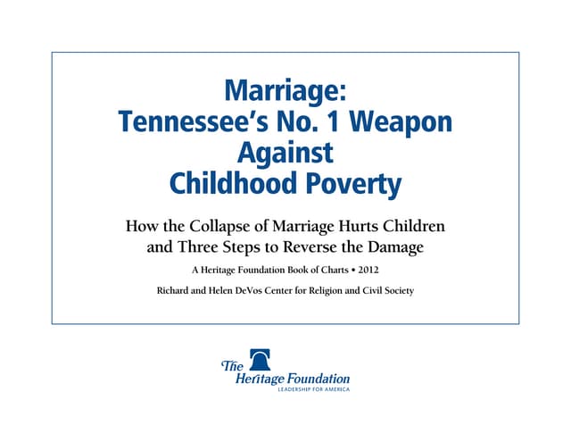 Marriage Poverty - Tennessee