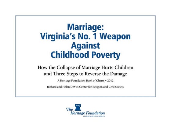 Marriage Poverty - Virginia
